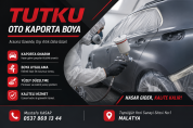 TUTKU OTO KAPORTA BOYA